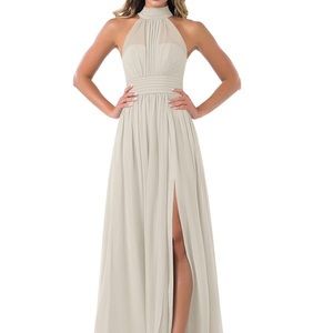 Azazie Iman Frost Bridesmaid Dress